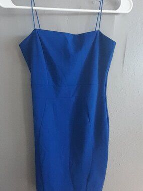 OLIVE TREE blue dress size small